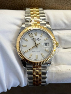 Rolex Datejust 41 — білий циферблат