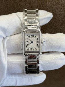Cartier Tank Louis Small — білий циферблат