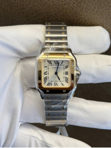 Cartier Santos de Cartier Small — білий циферблат