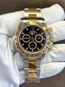 Rolex Cosmograph Daytona 40 — чорний циферблат