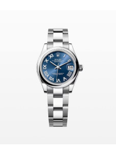 Rolex Datejust 31 — синій циферблат з римськими цифрами
