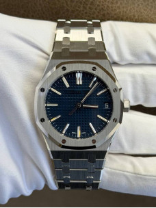 Audemars Piguet Royal Oak 41 — синій циферблат Grande Tapisserie