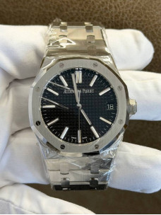 Audemars Piguet Royal Oak 41 — чорний циферблат Grande Tapisserie