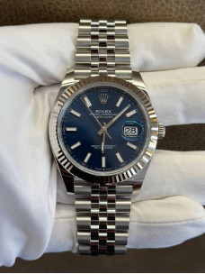 Rolex Datejust 41 — синій циферблат