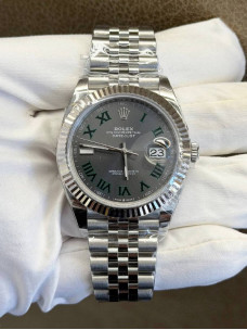 Rolex Datejust 41 — циферблат Wimbledon з римськими цифрами